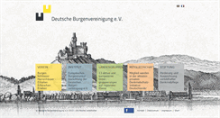 Desktop Screenshot of deutsche-burgen.org